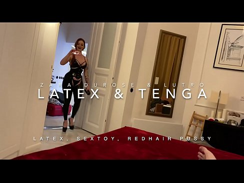 ❤️ Redheaded stepsister in latex costume yakasvirwa na stepbrother ❤️❌ ❌️